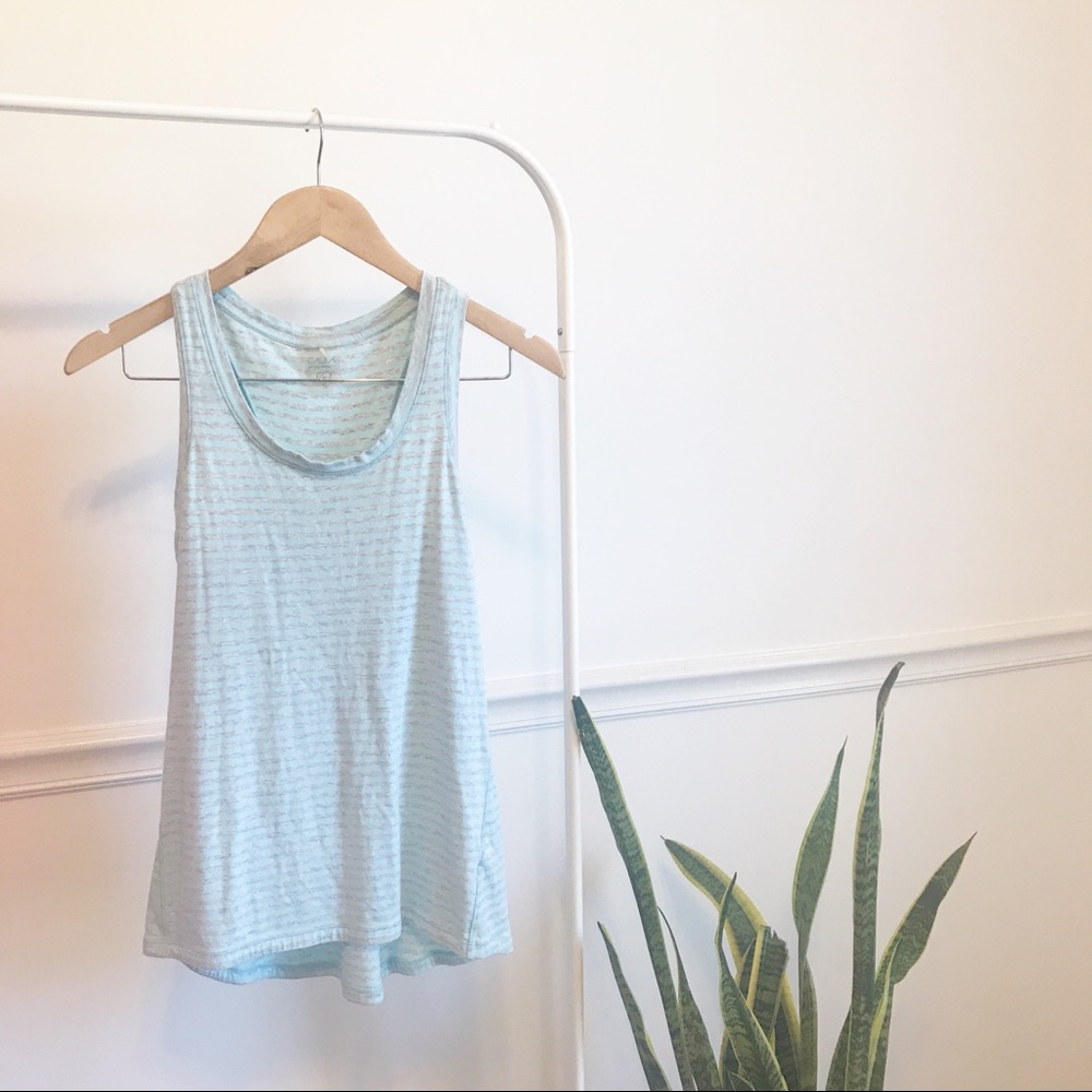 🚌 Calia by Carrie Underwood | Blue Grey Tank S